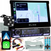 Автомобильный радиоприемник Blow Slide X 1DIN выдвижной ЖК-дисплей CarPlay Android Auto
