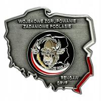 Coin medal WZZ Wojskowe Zgrupowanie Zadaniowe PODLASIE I tura