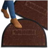 WYCIERACZKA WEJŚCIOWA POD DRZWI ZEWNĘTRZNA DO BUTÓW 60x40cm PÓŁOKRĄGŁA V8