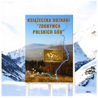 Książeczka turystyczna zdobywca polskich gór korona odznaka pieczątki 2025