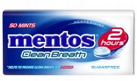 Mentos Clean Breath мятные конфеты в упаковке премиум-класса Peppermint 35g