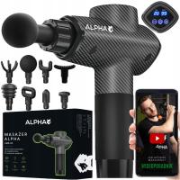 Массажный пистолет Alpha Massage Gun Ultra-массажер для спины и тела 8в1