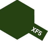 XF - 5 Flat Green 10ml акриловая краска Tamiya 81705