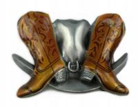 Ковбойские сапоги с шляпой западная пряжка для ремня