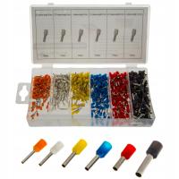 KONEKTORY WSUWKI KONEKTORKI KABLOWE ZESTAW 600szt.