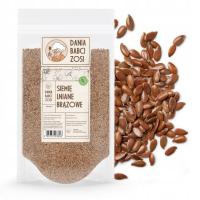 Льняное коричневое семя 1 кг-льняное коричневое, премиум качество-блюда бабушки Зоси