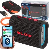GŁOŚNIK BLUETOOTH BEZPRZEWODOWY WODOODPORNY AQUA TUNE RGB BLOW 5W CZARNY