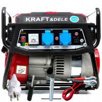 AGREGAT PRĄDOTWÓRCZY GENERATOR PRĄDU 2200W 3KM 230V jednofazowy benzynowy