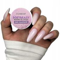 CLARESA SOFT & EASY BUILDER GEL ŻEL BUDUJĄCY DO PAZNOKCI PINK CHAMPAGNE 45G