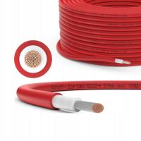 Kabel przewód solarny 6mm2 HELUKABEL H1Z2Z2-K UV miedziany - czerwony 1mb