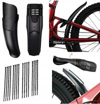 ZESTAW błotników ROWEROWYCH PRZÓD / TYŁ lekkie uniwersalne 20-29'' (ZR72)