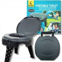 ТУРИСТИЧЕСКИЙ ТУАЛЕТ ПОРТАТИВНЫЙ СКЛАДНОЙ КЕМПИНГ ТУАЛЕТ РУЧНОЙ ГОРШОК