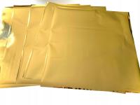 FOLIA TERMOTON ZŁOTA METALICZNA do złoceń transferu ok.15,5x15,5 cm