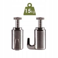 Mocny Hak samozaciskowy na linkę FIXMATIC - do 15 kg - 2 sztuki