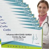 Комбинированный тест 4в1 COVID-19, грипп AB, RSV, CORDX-срок действия 12.2025-10 шт