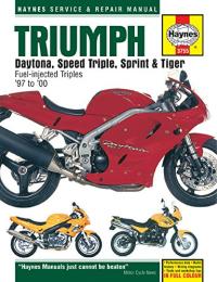 Triumph Daytona Speed Triple Sprint Tiger 97-0524h