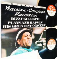 Dizzy Gillespie /Milt Jackson= Musician, Composer-Raconteur CONCERT 2LP USA