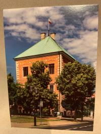 PIOTRKÓW TRYBUNALSKI WIDOK ZAMKU DO STRONY ZACHODNIEJ POCZTÓWKA