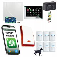 SYSTEM ALARMOWY DOMU ROPAM LTE WIFI 6 CZUJEK BOSCH PET PROFESJONALNY ALARM