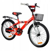 ROWEREK DZIECIĘCY 20 CALI MIRAVO ROWER DLA CHŁOPCA KOSZYK I STOPKA + GRATIS