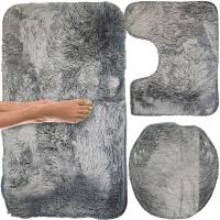 3X набор ковриков для ванной комнаты набор ковриков X3 мягкий абсорбирующий большой