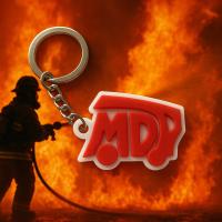 Brelok MDP 3D na klucze MŁODZIEŻOWA DRUŻYNA POŻARNICZA GADŻET ZAWIESZKA HIT