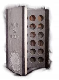 Альбом для серебряных монет 10 зл в крышке-на 96 монет 36 мм