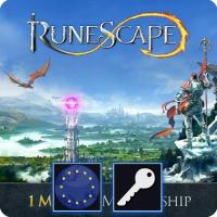 Runescape 30 Days Time Card Europe Klucz