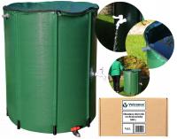 500L резервуар для дождевой воды с водосточным краном складной садовый контейнер
