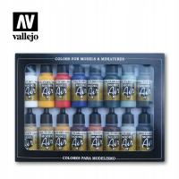 VALLEJO 71178 Model Air - Basic Colors [PAINT SET]