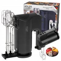 Mikser ręczny Adler AD4230 550W czarny 5 prędkości turbo hak mieszadła