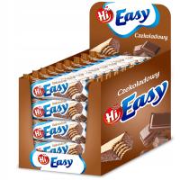 2x Wafle Czekoladowe HI EASY – Zestaw 36 x 47g