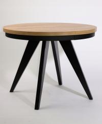 Stół rozkładany VELO 100/200 okrągły Z MASKOWNICĄ Stół do kuchni SALON