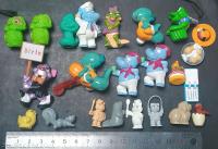 23 x фигурку игрушки kinderki и другие годы ' 90 mix