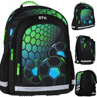 ШКОЛЬНЫЙ РЮКЗАК ШКОЛЬНЫЙ ФУТБОЛ ДЛЯ МАЛЬЧИКА КЛАСС 1 3