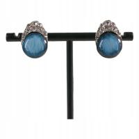 Klipsy do Uszu NIEBIESKIE ŁEZKI Lolita Akcesoria