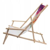 LEŻAK LEŻAKI Z NADRUKIEM UV Z LOGO LEŻAKI Z PODŁOKIETNIKIEM 5 SZT