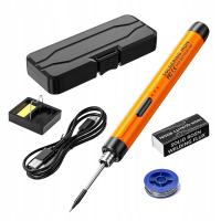 LUTOWNICA BEZPRZEWODOWA USB 800MAH Z REGULACJĄ TEMPERATURY 3W1 SKRZYNKA