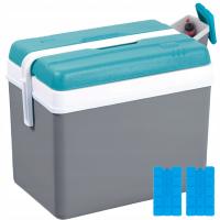 Туристический холодильник EDA 35l серо-зеленый
