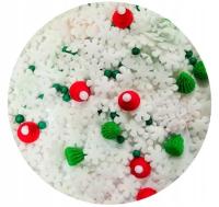 POSYPKA cukrowa BEZIKI CHOINKA CZAPECZKI ŚNIEŻYNKI dekoracja pierniki 20g