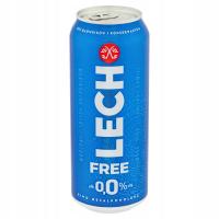 Piwo bezalkoholowe Lech Free 500 ml