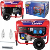Генераторная установка DEDRA генератор 3,2 кВт 2,8 ква 210 см3 AVR 2X230V