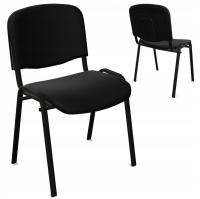 ISO ЧЕРНЫЙ NS МЯГКИЙ КОНФЕРЕНЦ-СТУЛ