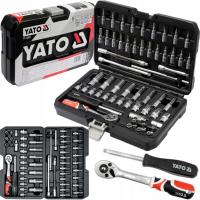 Yato набор инструментов торцевые ключи с храповым механизмом YT-38784