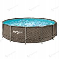 Basen stelażowy okrągły Polygroup Limited 305 x 305 cm