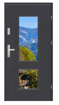 POLSKIE DRZWI ZEWNĘTRZNE WEJŚCIOWE LIGHT STOLDREW 90