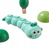 Naciągana gąsienica zielona