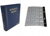 ALBUM KLASER NA MONETY NA 100 MONET NUMIZMATYK OKAZJA