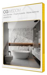 KURS ONLINE BLENDER - PROJEKT ŁAZIENKI - TECHNIKI OŚWIETLENIA 1 PC / licencja wieczysta ESD