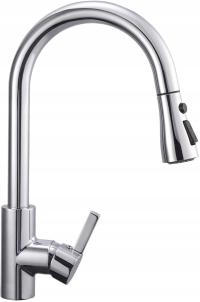 ПРЕМИУМ КУХОННЫЙ КРАН С ВЫДВИЖНЫМ НОСИКОМ 3 РЕЖИМА РАБОТЫ 360° ПРЕМИУМ